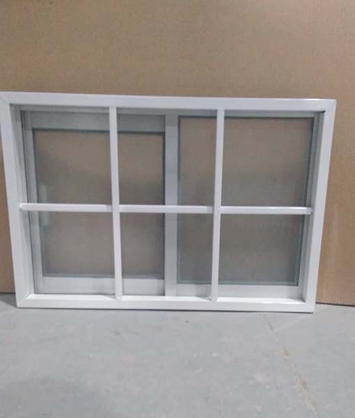 Dispuesto Nueve Abuelo ▷ Ventanas de Aluminio con Proteccion 60cmX40cm de 1 1/2, Anodizada